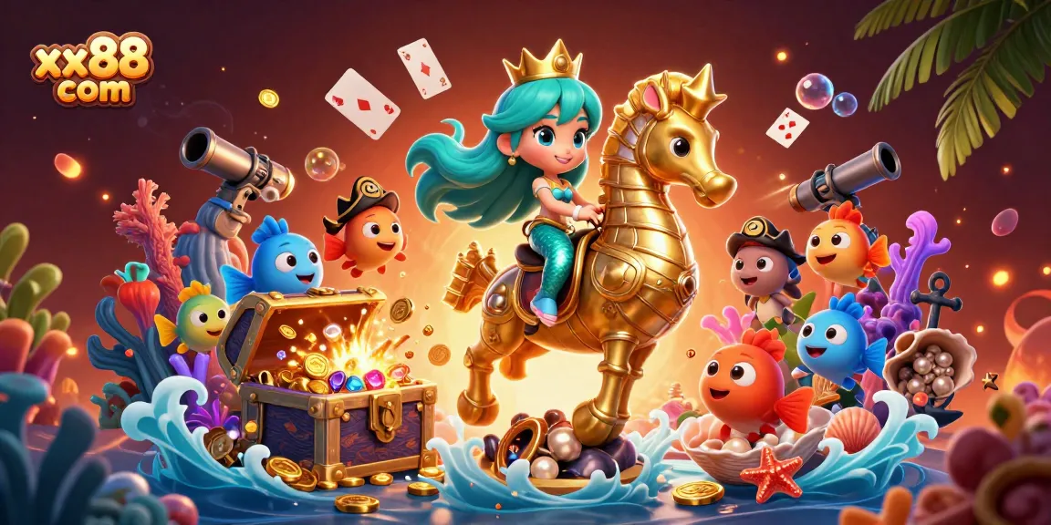 Win vibrant treasures with the enchanting xx88 com mermaid casino journey in an underwater world.