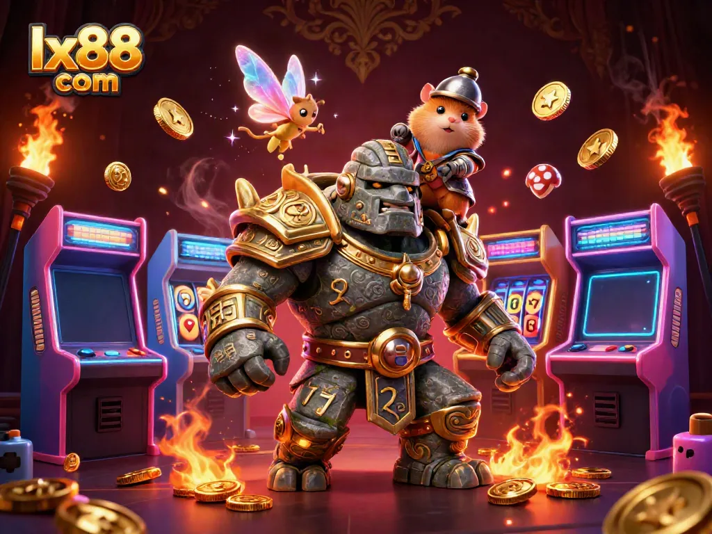 Experience the thrill of lx88 com with vibrant casino characters and dynamic gaming elements.