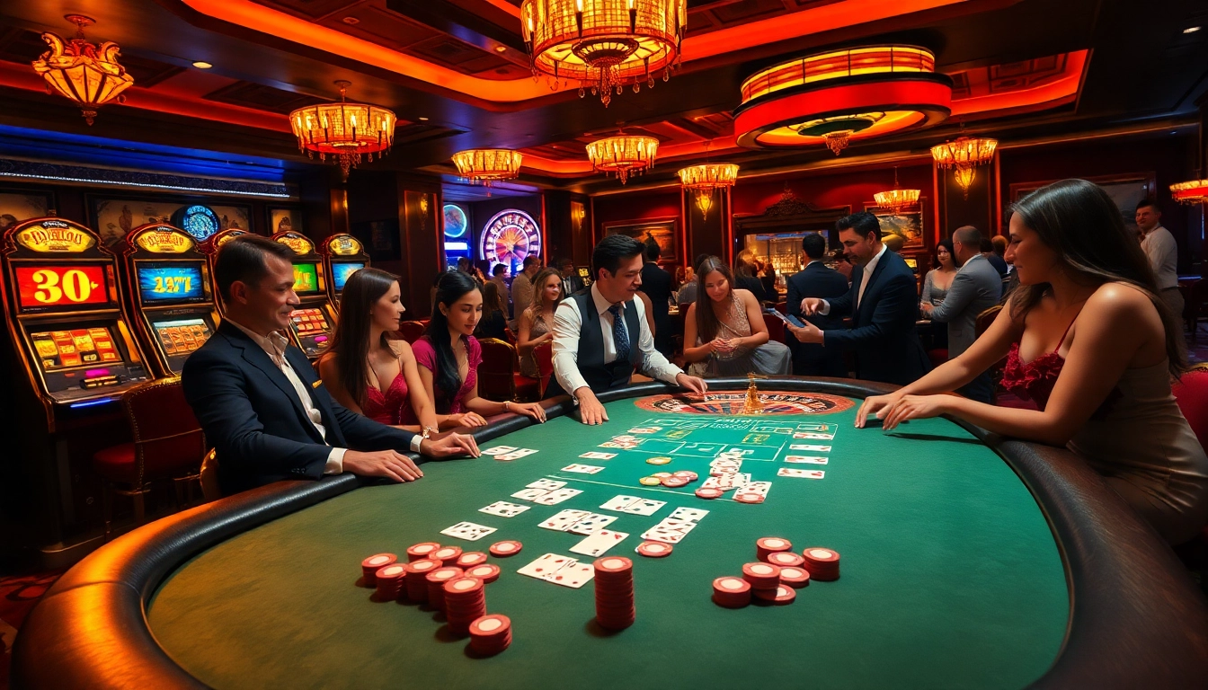 Experience high-stakes excitement at soibet ออนไลน์ with vibrant casino gaming elements.
