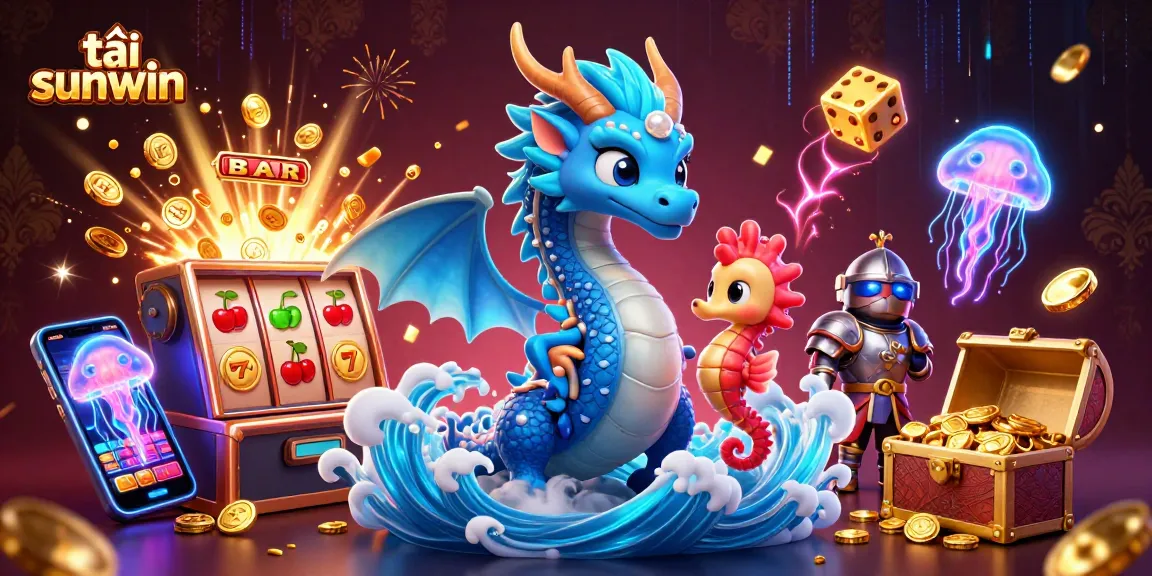 Spin and win with tải sunwin’s vibrant casino adventure featuring magical aquatic characters.