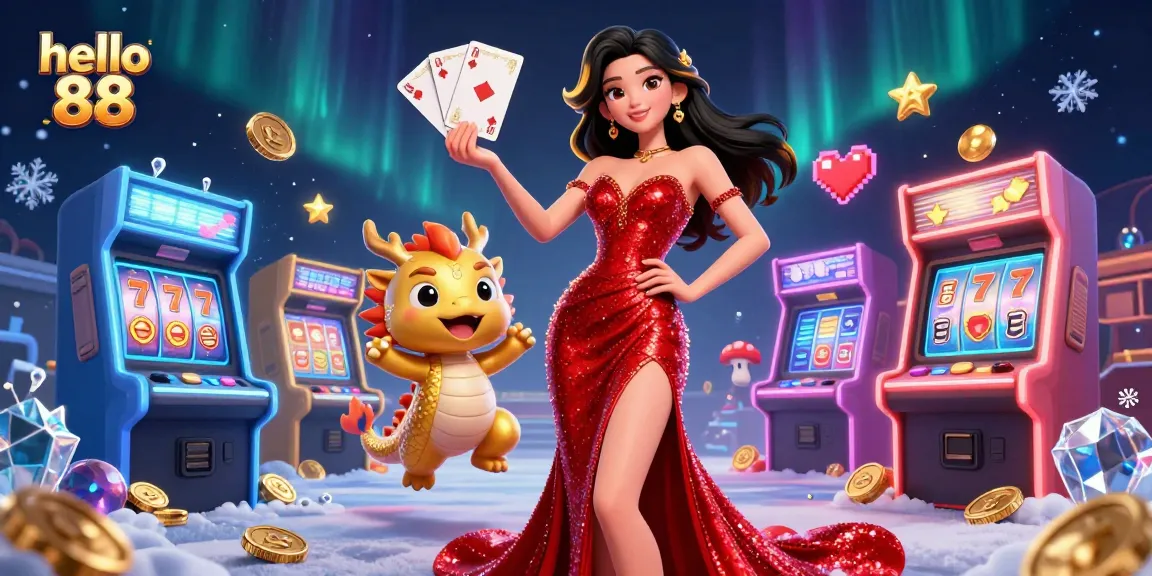Play exciting games at hello 88 with a charming mascot and stunning visuals