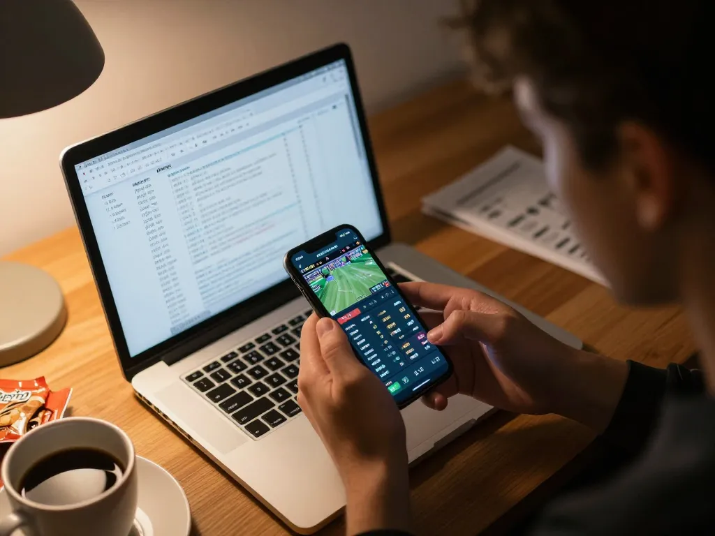 Engaging in sports betting on smartphone at home with uu88 app