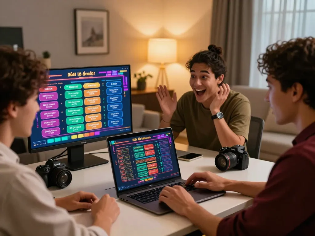 People enjoying đánh lô đề online with excitement at home.