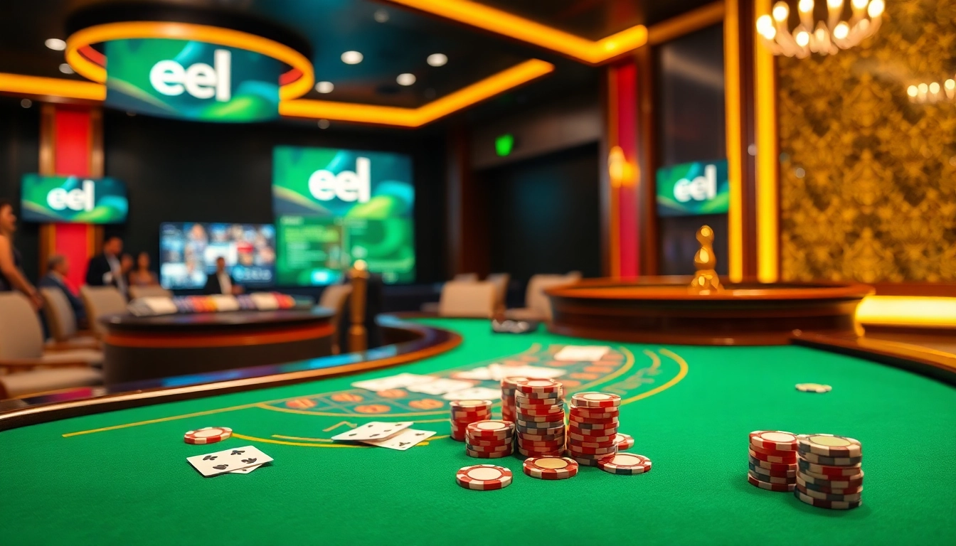Engage in thrilling blackjack action at EE JL casino, featuring vibrant tables and exciting gameplay.
