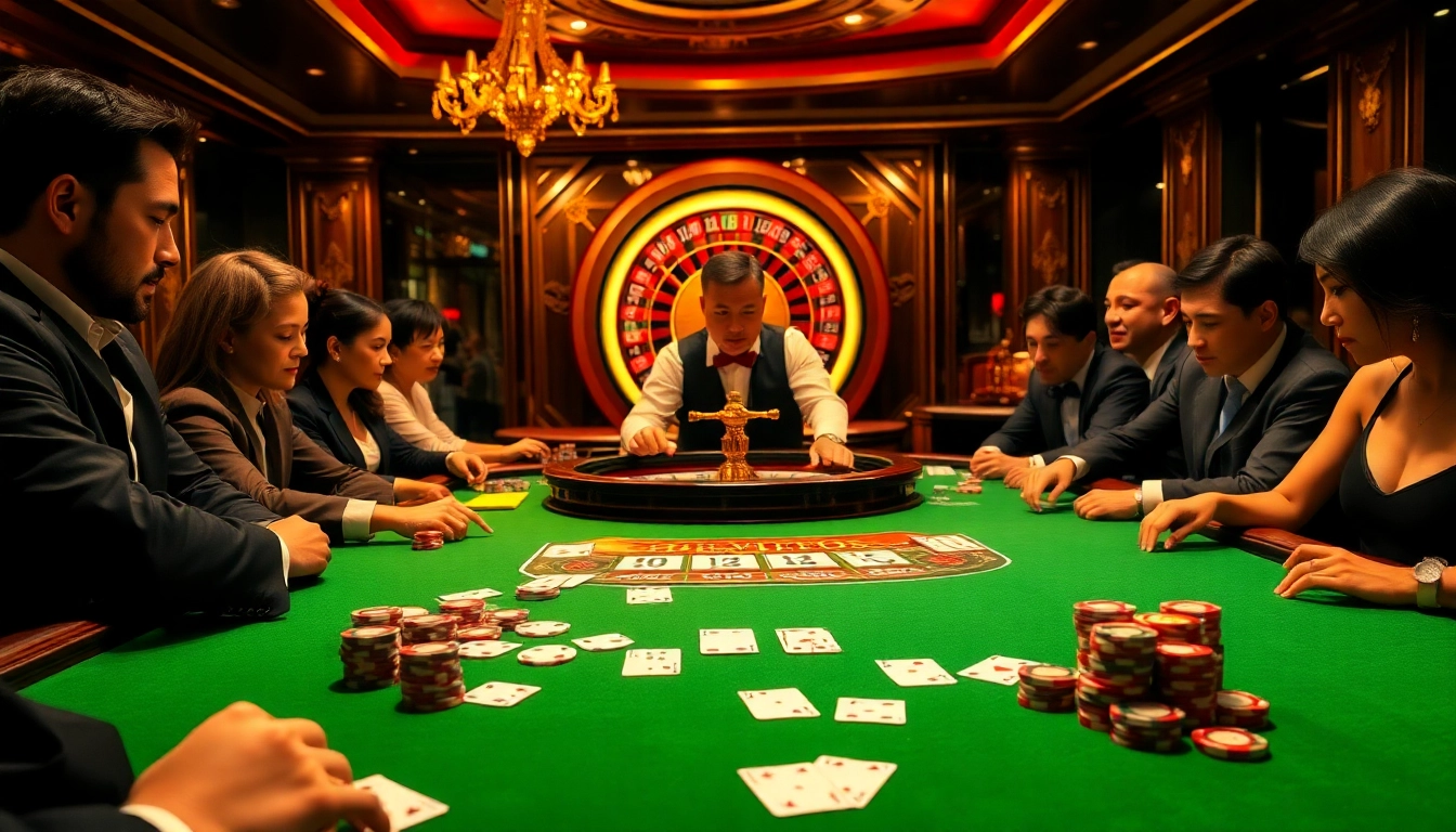 Experience high-stakes gaming at https://one88.sa.com/ with vibrant poker tables, chips, and casino excitement.
