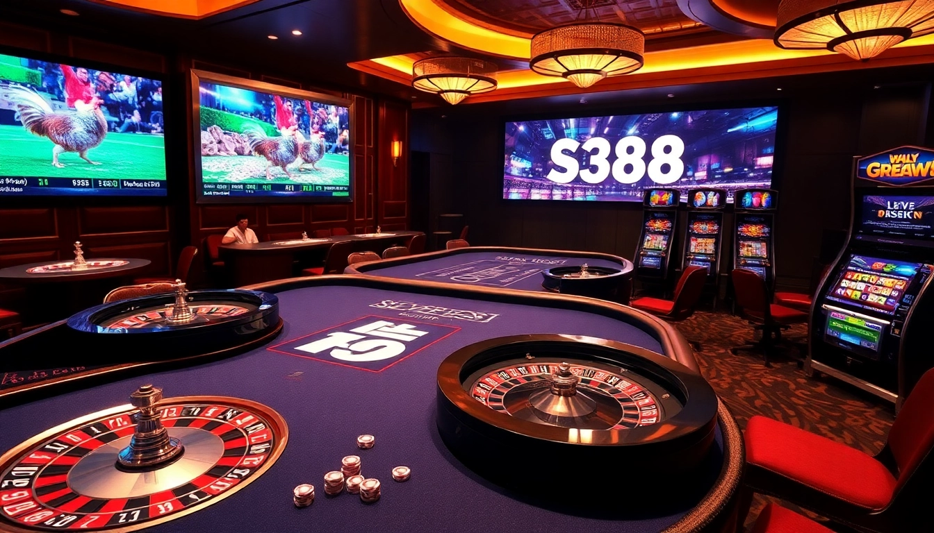 Engaging gameplay at SV388, showcasing live cockfighting and casino thrills for advanced gamblers.