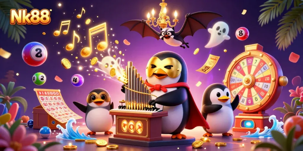 Win exciting prizes with Nk88 by playing dynamic lottery games and colorful musical elements.