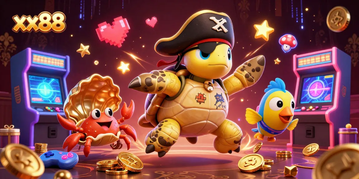 Experience the excitement at xx88 with pirate-themed casino action and vibrant game elements.