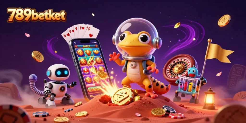 Engage with vibrant casino adventures at 789betket featuring fun Martian characters and dynamic gaming